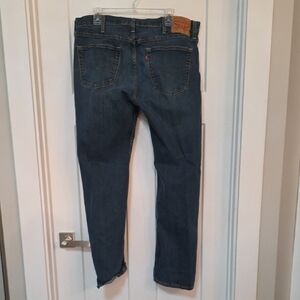 Levi's Slim Straight Dark Blue Denim Jeans